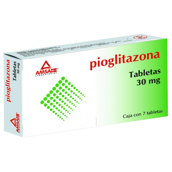Pioglitazone 30mg. 7 tablets Pioglitazone 30mg. 7 tablets