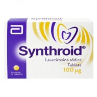 Synthroid 100mcg 30 Tablets
