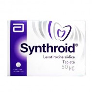 Synthroid 50mcg 30 Tablets