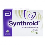 Synthroid 88mcg 30 Tablets