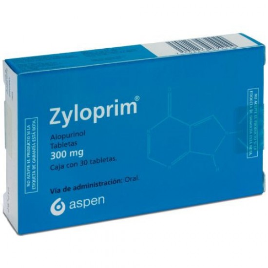 Zyloprim 300mg. 30 Tablets