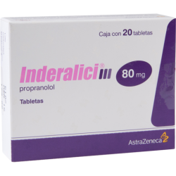 Inderalici 80mg. 20 tablets