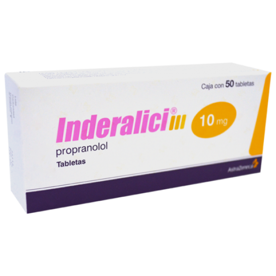 Inderalici 10mg. 50 tablets
