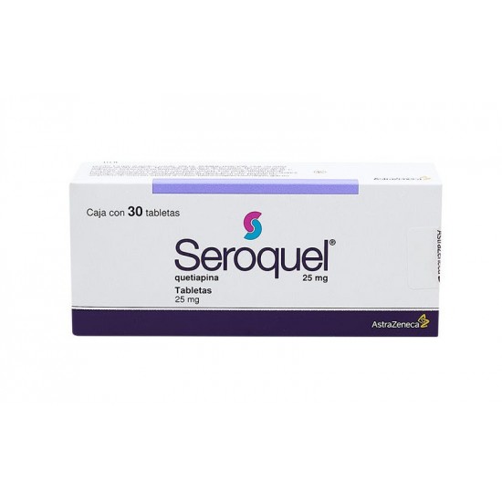 Seroquel 25mg 30 Tablets Seroquel 25mg 30 Tablets