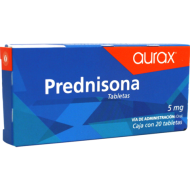 Prednisone 5mg. 20 tablets