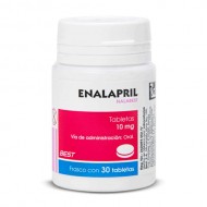 Enalapril 10mg. 30 Tablets