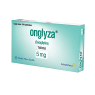 Onglyza 5mg. 14 tablets