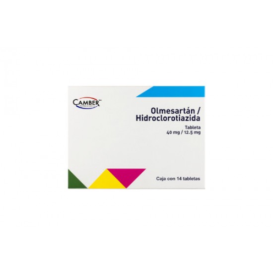 Olmesartan/Hidroclorotiazida 40mg/12.5mg 14 Tablets
