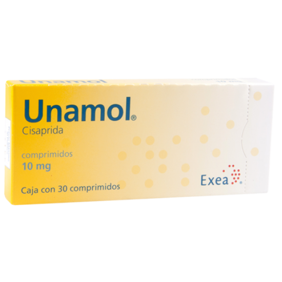 Unamol 10mg. 30 tablets