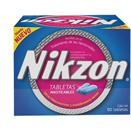 Nikzon 90 chewable tablets