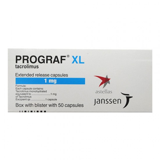 Prograf XL 1mg 50 Capsules Prograf XL 1mg 50 Capsules