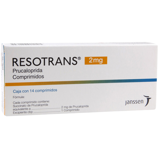 Resotrans 2mg. 14 tablets Resotrans 2mg. 14 tablets