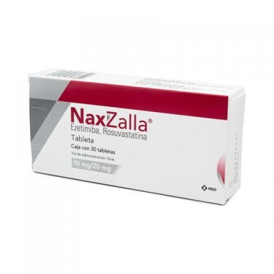 Naxzalla 10mg./20mg. 30 Tablets