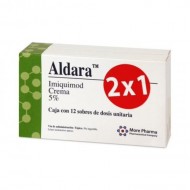 Aldara cream 5% 12 sachets