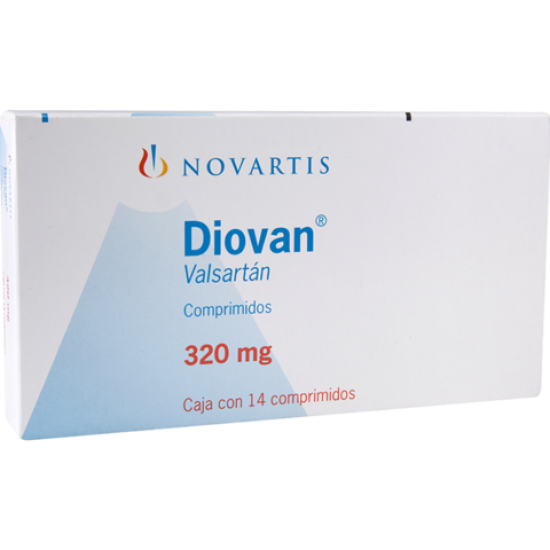 Diovan 320mg. 14 tablets