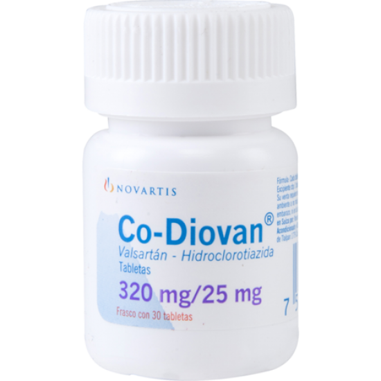 Co-Diovan 320mg./25mg 30 tablets