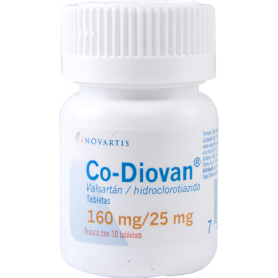 Co-Diovan 160mg./25mg 30 tablets