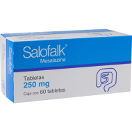 Salofalk 250mg. 60 tablets