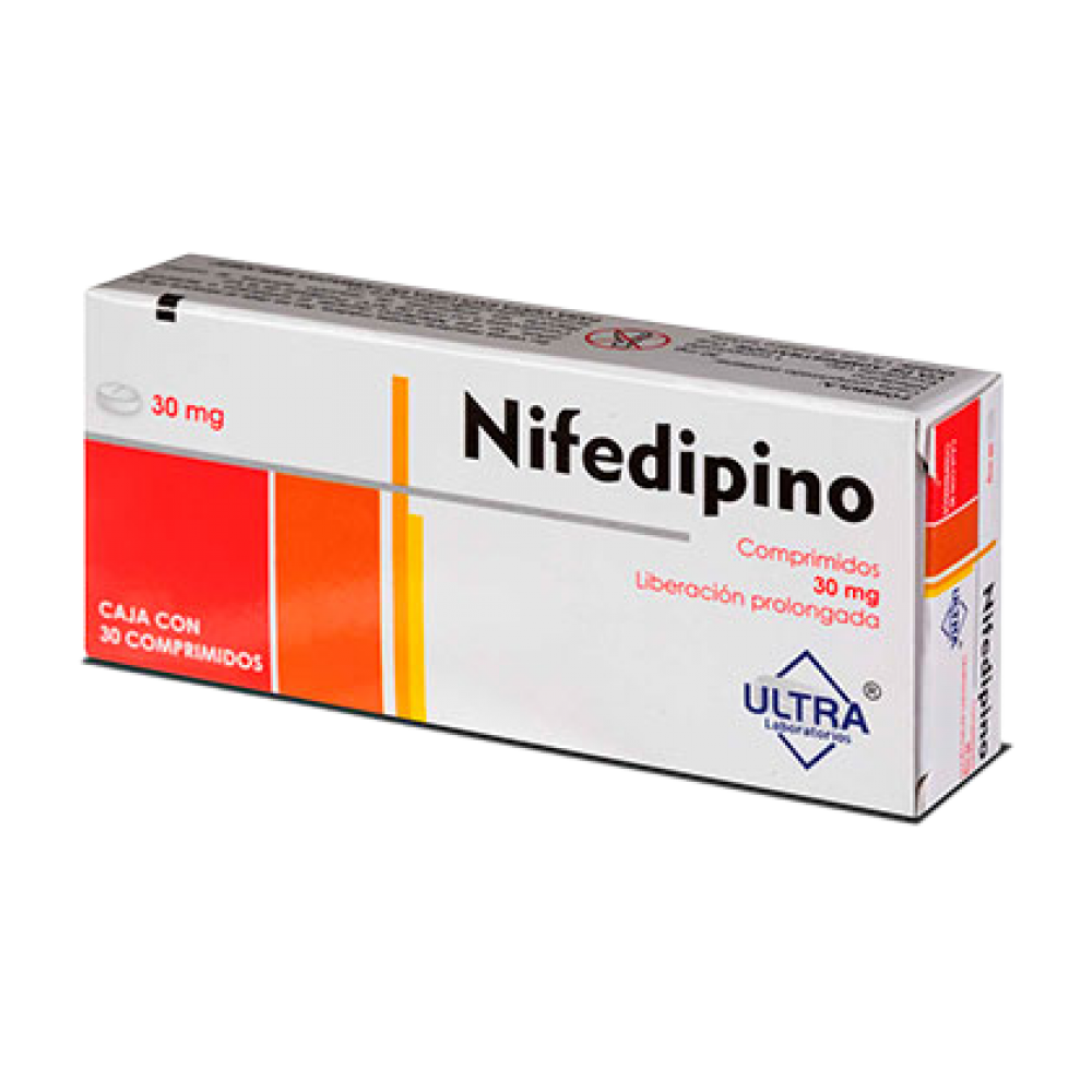 Nifedipine 30mg. Extended Release 30 Capsules MEPH Logistics