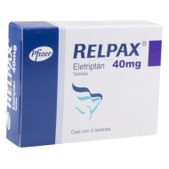 Relpax 40mg. 2 tablets