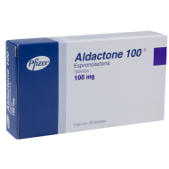 Aldactone 100mg. 30 tablets