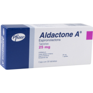 Aldactone 25mg. 30 tablets
