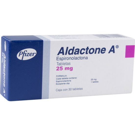 Aldactone 25mg. 30 tablets