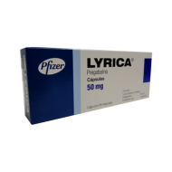 Lyrica 50mg. 28 capsules