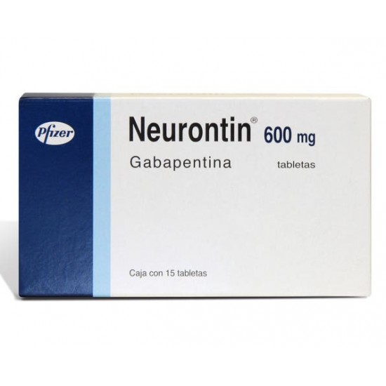 Neurontin 600mg. 15 Capsules