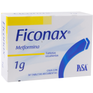 Ficonax 1g. 30 tablets