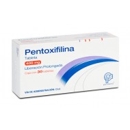 Pentoxifylline 400mg 30 Tablets