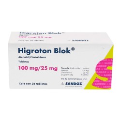 Higroton Blok 100mg/25mg 28 Tablets