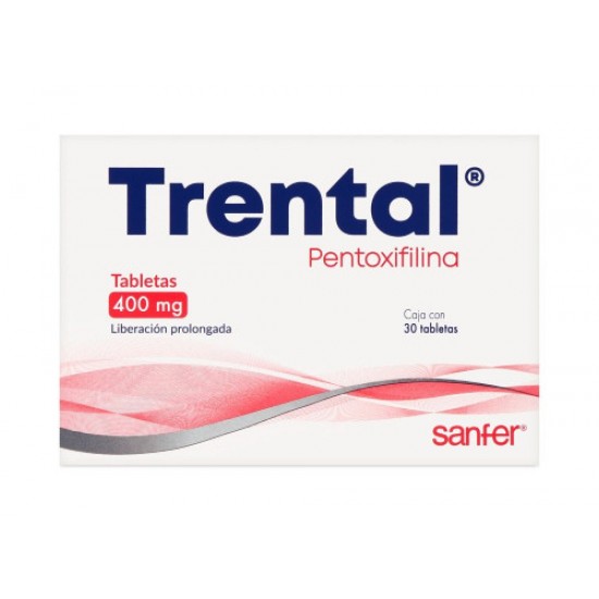 Trental 400mg 30 Tablets Trental 400mg 30 Tablets