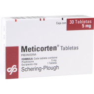 Meticorten 5mg. 30 tablets