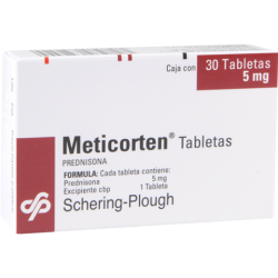 Meticorten 5mg. 30 tablets