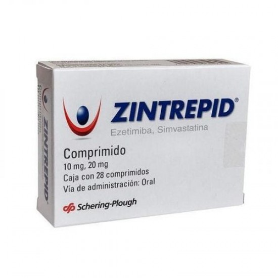 Zintrepid 10mg./20mg. 28 Capsules